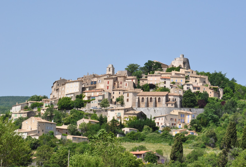 Castle of Simiane-la-Rotonde, France